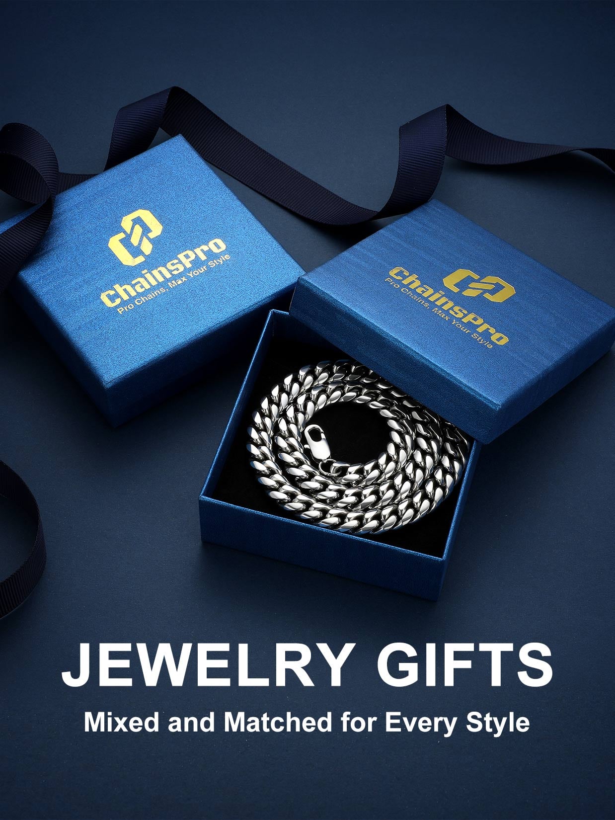 Elevate Your Style with Our Men's 10MM 18-Inch Stainless Steel Cuban Link Chain Necklace - The Perfect Hip Hop Accessory