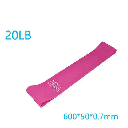 Elastic Resistance Bands Set - 5-Pack for Yoga, Pilates & Strength Training