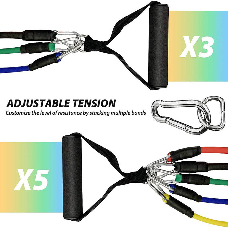 Resistance Bands Set - Fast Shipping (11 Pieces)