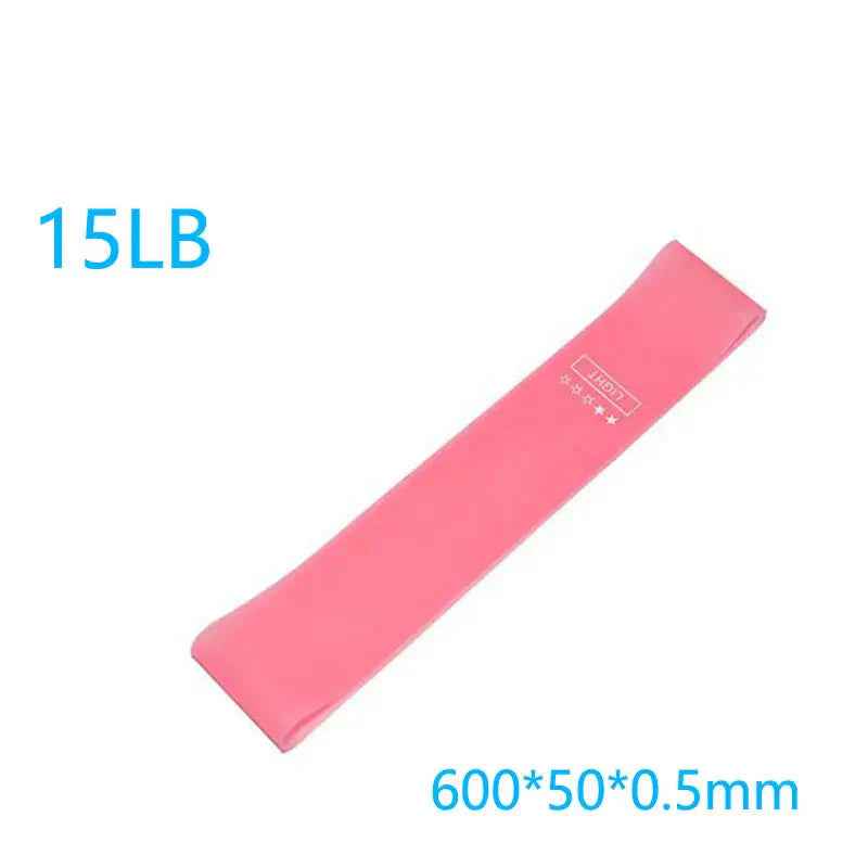 Elastic Resistance Bands Set - 5-Pack for Yoga, Pilates & Strength Training