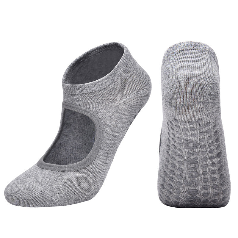 Yoga Auxiliary Products Fitness Body Non-slip Socks - HAPPY THINGS CLUB