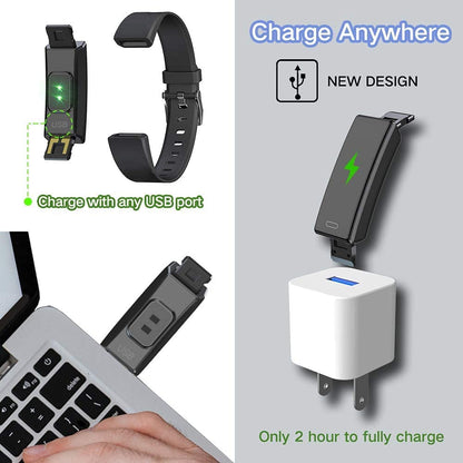 Exciting Kids Fitness Tracker Smartwatch - IP68 Waterproof with 11 Sport Modes, Heart Rate Monitoring, and Activity Tracking for Ages 6-16