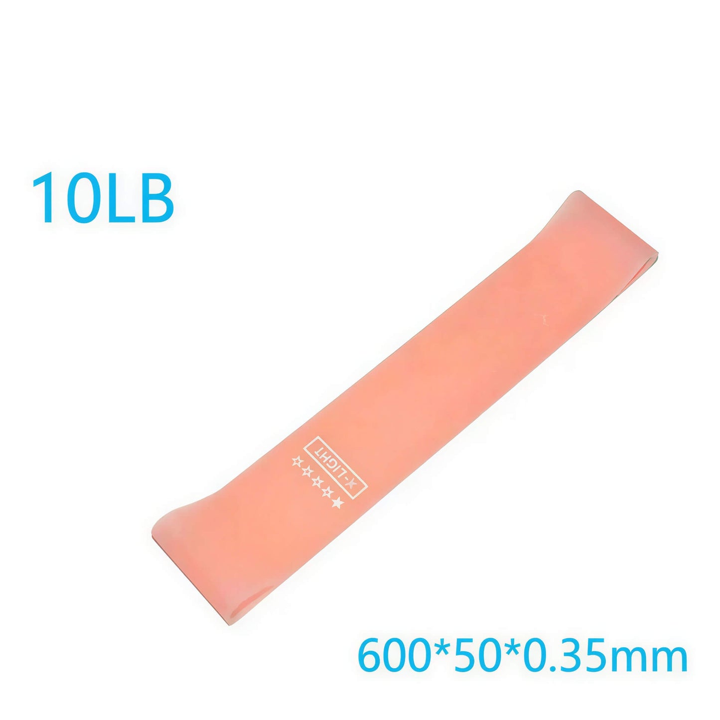 Elastic Resistance Bands Set - 5-Pack for Yoga, Pilates & Strength Training