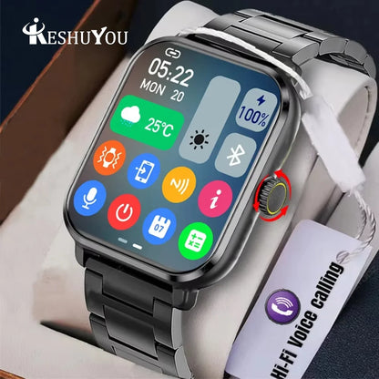 Introducing the All-New H9 Pro MAX Smartwatch: 2.01-Inch HD Display with Bluetooth Calling and Sports Modes for Men and Women