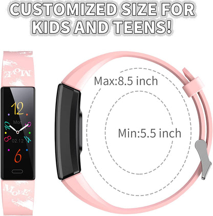 Exciting Kids Fitness Tracker Smartwatch - IP68 Waterproof with 11 Sport Modes, Heart Rate Monitoring, and Activity Tracking for Ages 6-16