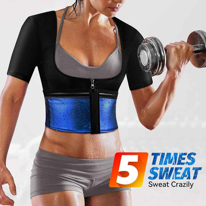 Sauna Suit for Women - Sweat Suit for Weight Loss & Fitness Training
