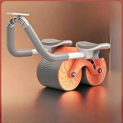 Premium Ab Wheel with Timer & Elbow Support - Complete Core Training Set