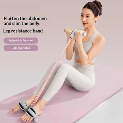 Foot-pedal Resistance Band Fitness Equipment - HAPPY THINGS CLUB